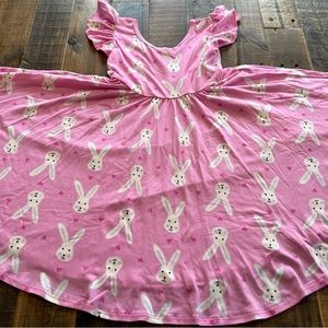 Dot Dot Smile size 3/4, 5/6, 7 and 8/10 girls Easter Empire twirl dress New